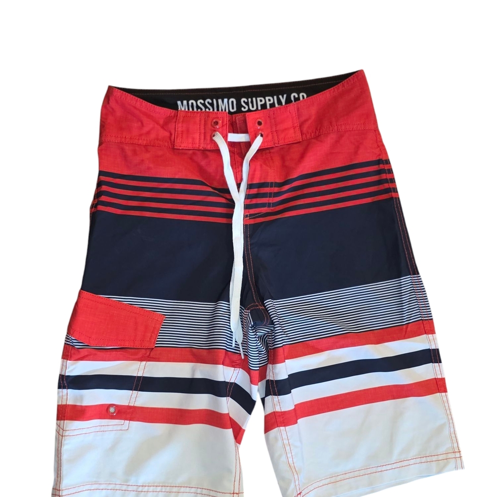 Mossimo Supply Co. Red and Blue Hybrid Shorts
